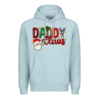 Blue Mist Western Daddy Claus Premium Hoodie - BundleAndBundleShop