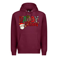 Burgundy Western Daddy Claus Premium Hoodie - BundleAndBundleShop