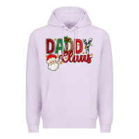 Lilac Western Daddy Claus Premium Hoodie - BundleAndBundleShop