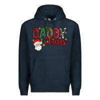 Navy Western Daddy Claus Premium Hoodie - BundleAndBundleShop