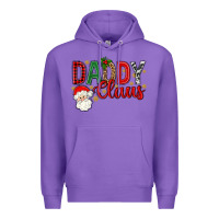 Purple Western Daddy Claus Premium Hoodie - BundleAndBundleShop