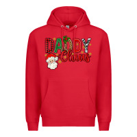 Red Western Daddy Claus Premium Hoodie - BundleAndBundleShop