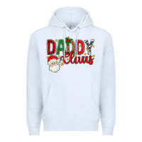 White Western Daddy Claus Premium Hoodie - BundleAndBundleShop