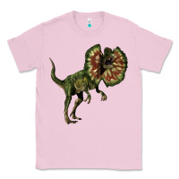 Bubblegum Pink Dilophosaurus Classic Tee - LillyAllenDesigns