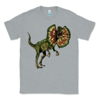Heather Grey Dilophosaurus Classic Tee - LillyAllenDesigns