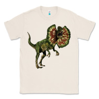 Natural Dilophosaurus Classic Tee - LillyAllenDesigns