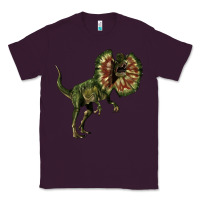 Plum Dilophosaurus Classic Tee - LillyAllenDesigns