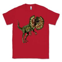 Red Dilophosaurus Classic Tee - LillyAllenDesigns