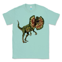 Seafoam Dilophosaurus Classic Tee - LillyAllenDesigns