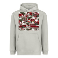 Moon Dust vintage christmas car pattern Heavyweight Hoodie - CowhideDigitalArt