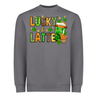 Storm St. Patrick's Lucky a latte Heavyweight Sweatshirt - OliviaCreatesArt