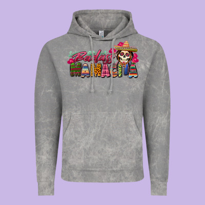 Badass Mamacita Vintage Hoodie Designed By Texasbilliewilder