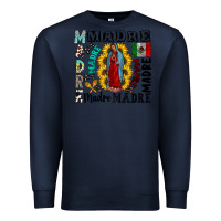 Navy madre Premium Sweatshirt - CowhideDigitalArt