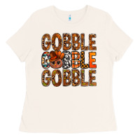 Bone western gobble with turkey bbs Ladies Tee - BundleAndBundleShop