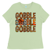 Matcha western gobble with turkey bbs Ladies Tee - BundleAndBundleShop