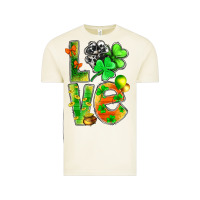 Vintage Arctic st.patrick love with clover Vintage Tee - NancyCooperArtShop