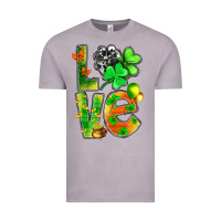 Vintage Zinc st.patrick love with clover Vintage Tee - NancyCooperArtShop