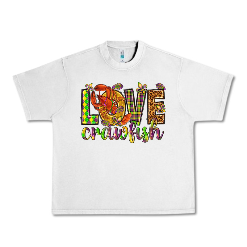 Mardi Gras Love Crawfish Urban Heavy Tee by NancyCooperArtShop | Teevron