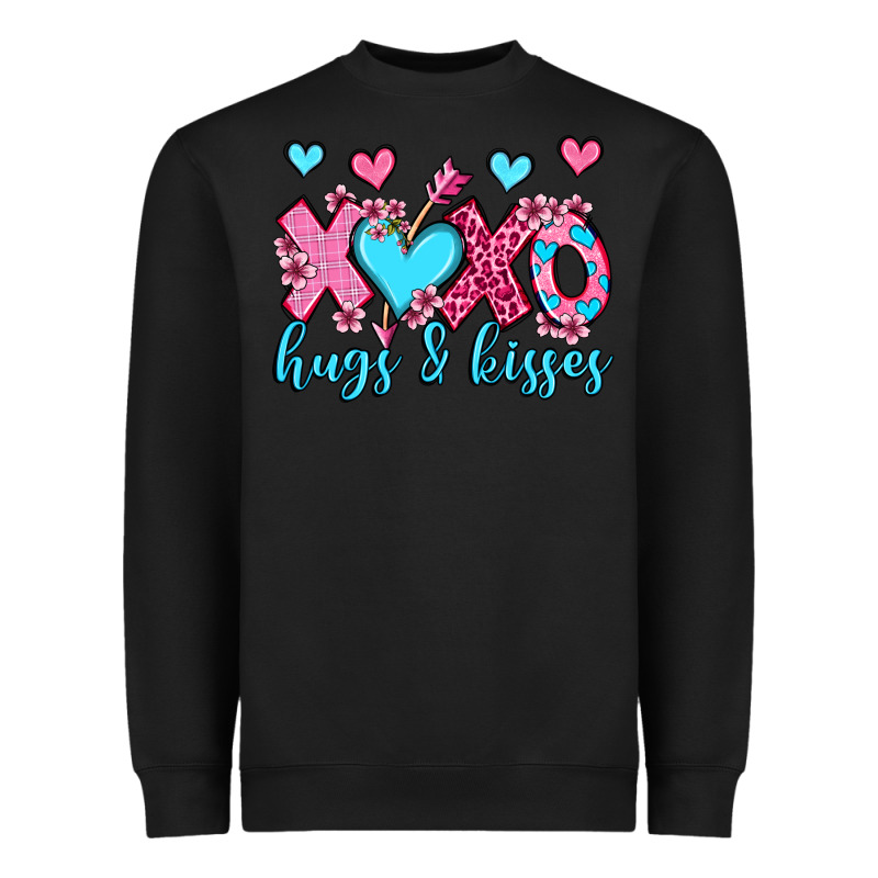 Xoxo Hugs And Kisses Olivia Heavyweight Sweatshirt by OliviaCreatesArt | Teevron