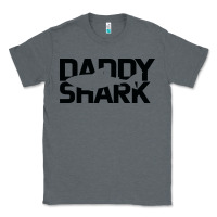 Charcoal Heather Daddy Shark Classic Tee - Bettercallsaul
