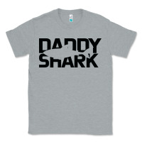Heather Grey Daddy Shark Classic Tee - Bettercallsaul