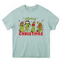 Pickle Merry Christmas Heavy Core Tee | Teevron