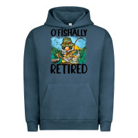 Pigment Midnight Navy o' fishally retired Urban Hoodie - BarkalooDesign