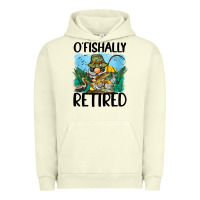 Pigment Pistachio o' fishally retired Urban Hoodie - BarkalooDesign