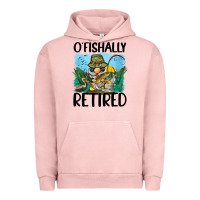 Pigment Salmon o' fishally retired Urban Hoodie - BarkalooDesign