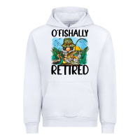 White o' fishally retired Urban Hoodie - BarkalooDesign