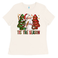 Bone tis' the season baseball christmas cakes bbs Ladies Tee - BundleAndBundleShop