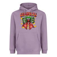 Lavender festive holiday bow design Heavyweight Hoodie - CowhideDigitalArt