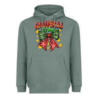 Sage festive holiday bow design Heavyweight Hoodie - CowhideDigitalArt