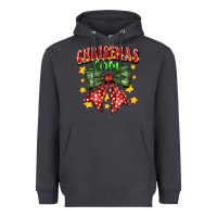 Smoke festive holiday bow design Heavyweight Hoodie - CowhideDigitalArt