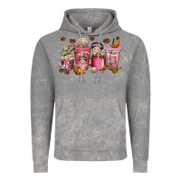 Cloud Rock Cafecito y Chisme Coffee Cups Vintage Hoodie - texasbilliewilder