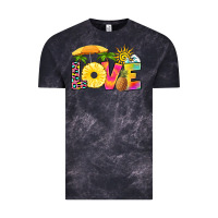 Cloud Black love pineapple Vintage Tee - RanaPortraitStore