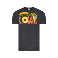 Vintage Black love pineapple Vintage Tee - RanaPortraitStore
