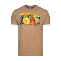 Vintage Coffee love pineapple Vintage Tee - RanaPortraitStore
