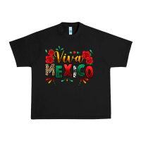 Black Viva Mexico Cinco De Mayo Urban Heavy Tee - texasbilliewilder