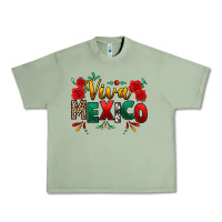 Oil Green Viva Mexico Cinco De Mayo Urban Heavy Tee - texasbilliewilder
