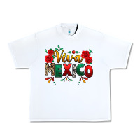 White Viva Mexico Cinco De Mayo Urban Heavy Tee - texasbilliewilder