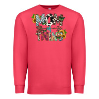 Cardinal mom of twins Premium Sweatshirt - CowhideDigitalArt