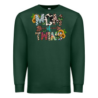 Sports Green mom of twins Premium Sweatshirt - CowhideDigitalArt