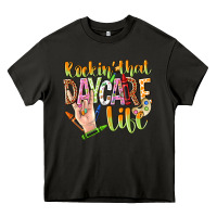 Asphalt rockin that daycare life Heavy Core Tee - NancyCooperArtShop