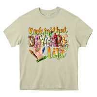 Mossy rockin that daycare life Heavy Core Tee - NancyCooperArtShop