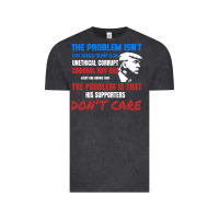 Vintage Black criminal dirtbag anti trump Vintage Tee - baoMotion