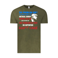 Vintage Olive criminal dirtbag anti trump Vintage Tee - baoMotion