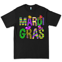 Black Western Mardi Gras Premium Tee - BundleAndBundleShop