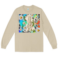 Mushroom human with daisies Long Sleeve Tee - TumblerDesignByShophia