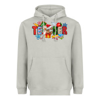 Moon Dust Christmas teacher Heavyweight Hoodie - CowhideDigitalArt